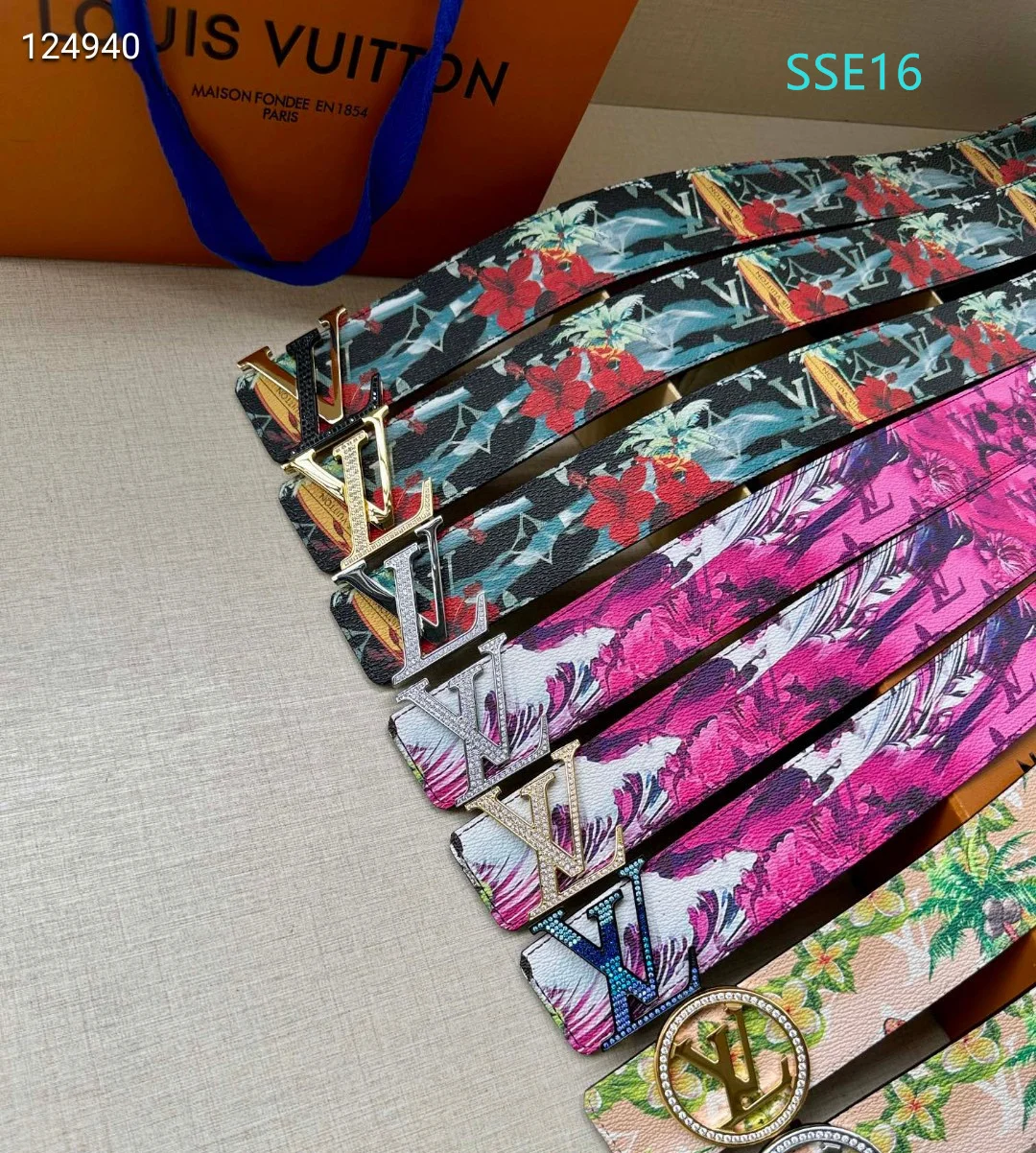 LV belt 40mmX100-125cm XH33